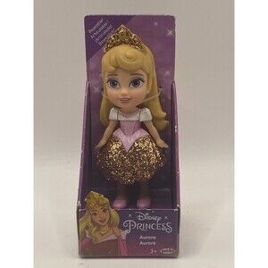 Disney Princess Aurora Mini Doll Sleeping Beauty NEW Mattel Figure